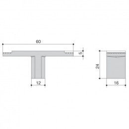 Ручка-кнопка CITTERIO GIULIO (8 1184.B000.0911) платина Handles